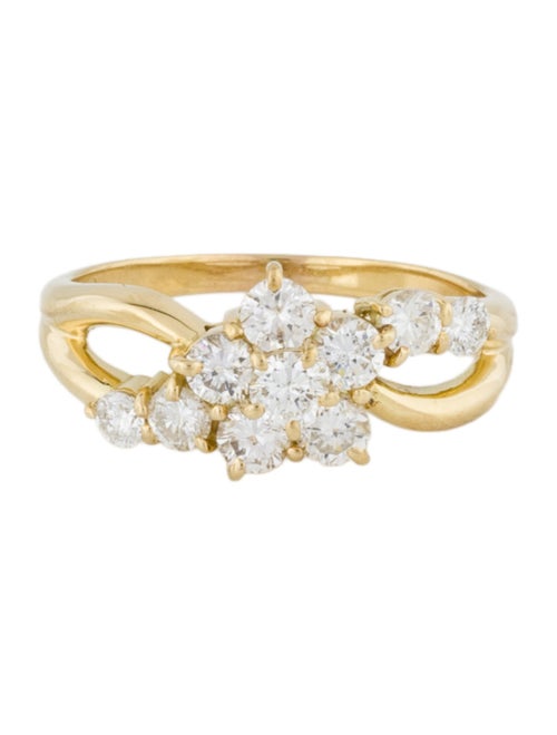Ring 18K Diamond Cluster Ring