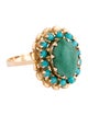 Ring 14K 2.47ctw Turquoise Cocktail Ring