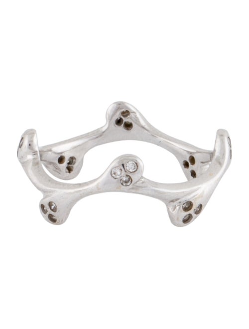 Ring 18K Diamond Vine Band Ring