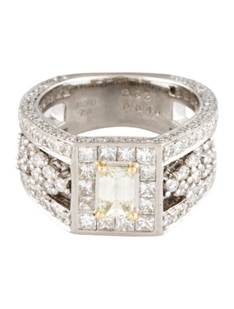 Ring Platinum 2.46ctw Diamond Cocktail Ring