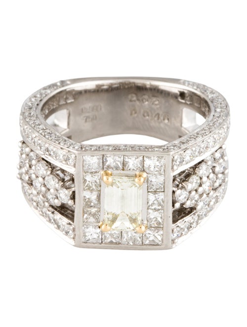 Ring Platinum 2.46ctw Diamond Cocktail Ring