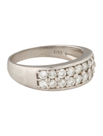 Ring Platinum Diamond Band