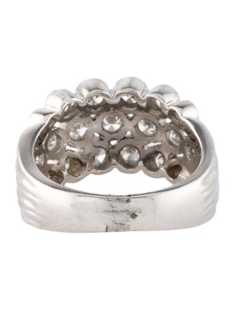 Ring Platinum Diamond Wedding Band