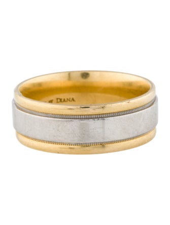 Ring Two-Tone Dome Band