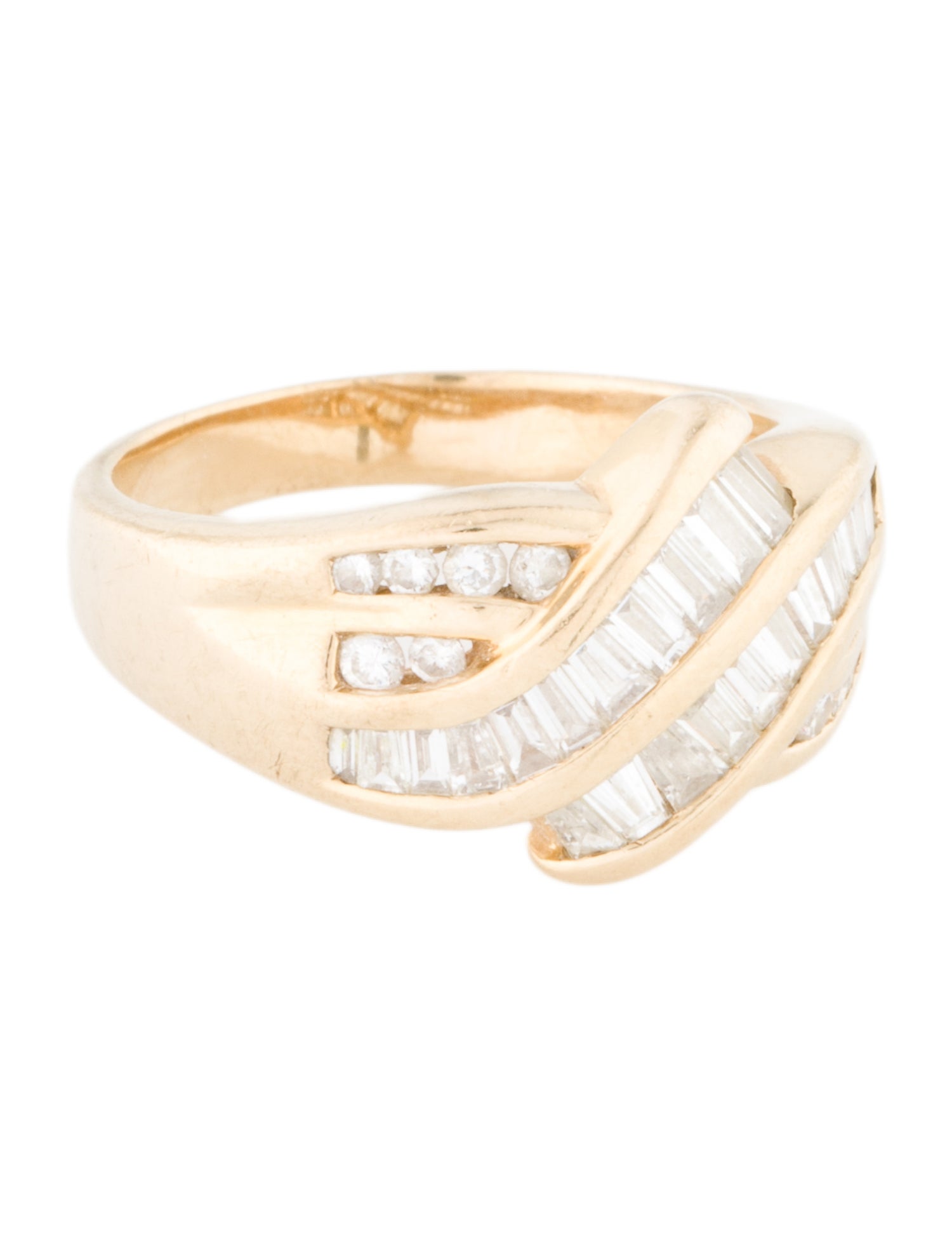 Ring 14K Diamond Cocktail