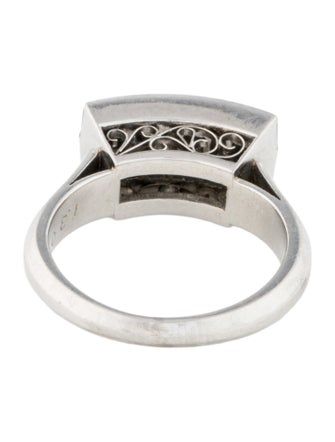 Ring Platinum 1.30ctw Lab Grown Diamond Cocktail Ring