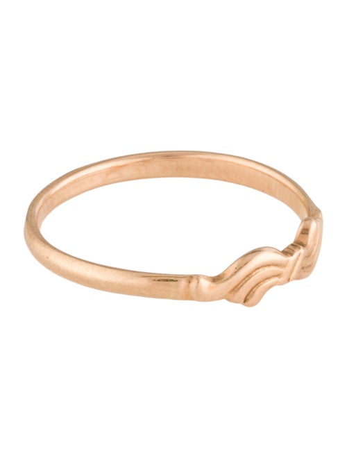 Ring 14K Bow Stacking Band