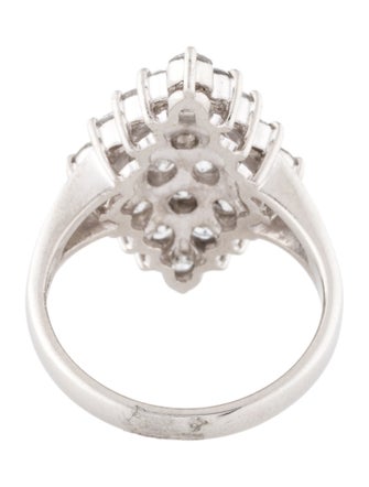 Ring Platinum 2.12ctw Diamond Cocktail Ring