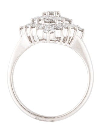 Ring Platinum 2.12ctw Diamond Cocktail Ring