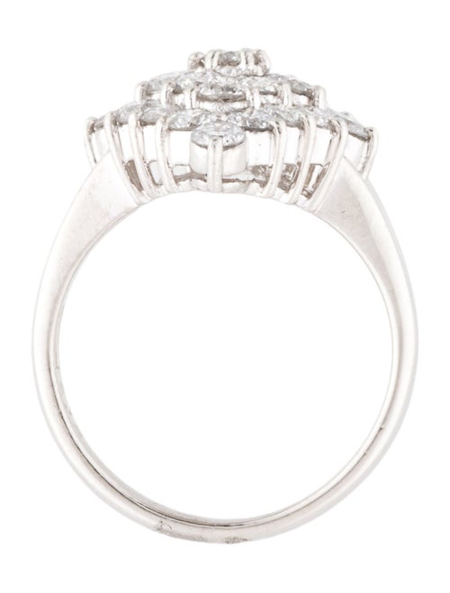 Ring Platinum 2.12ctw Diamond Cocktail Ring
