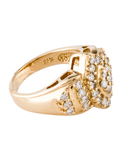 Ring 18K 1.00ctw Diamond Cocktail Ring