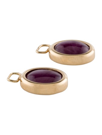 Ring 14K 11.37ctw Ruby Earring Enhancers