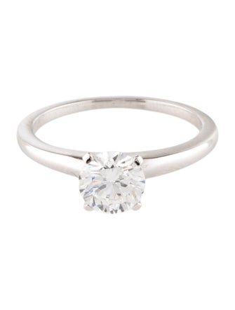 Ring 14K 1.09ct Lab-Grown Diamond Solitaire Engagement Ring