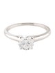 Ring 14K 1.09ct Lab-Grown Diamond Solitaire Engagement Ring
