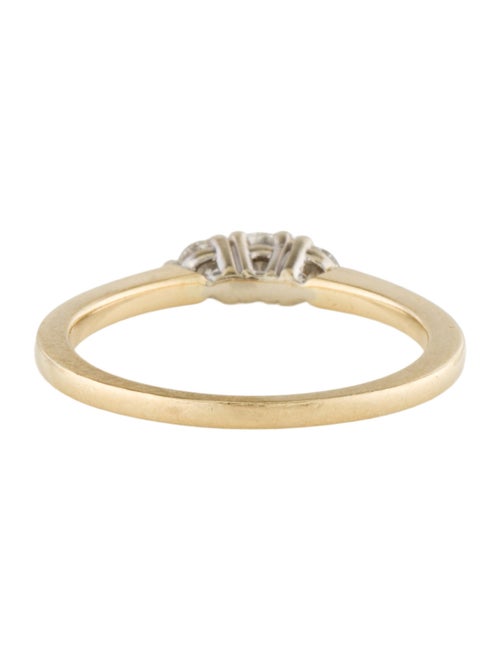 Ring 14K Diamond Three Stone Ring