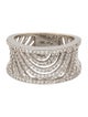 Ring 18K Diamond Pattern Band Ring
