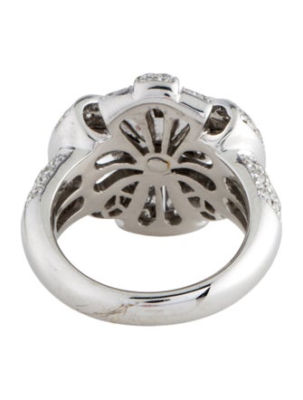 Ring 18K 1.54ctw Diamond Bow Cocktail Ring