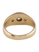 Ring 14K Diamond Dome Band