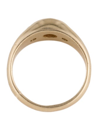 Ring 14K Diamond Dome Band