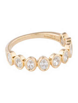 Ring 18K 1.25ctw Diamond Half Eternity Band