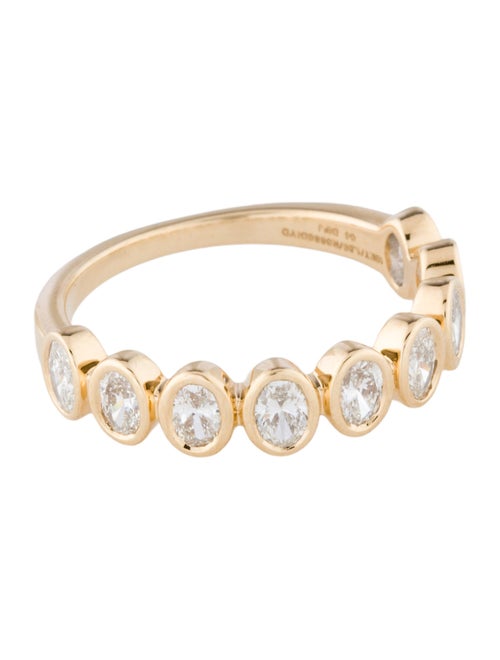 Ring 18K 1.25ctw Diamond Half Eternity Band