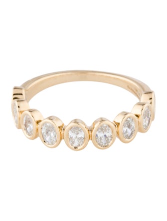 Ring 18K 1.25ctw Diamond Half Eternity Band