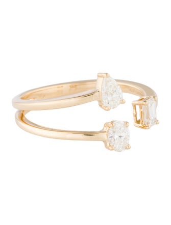 Ring 18K Diamond Cocktail Ring