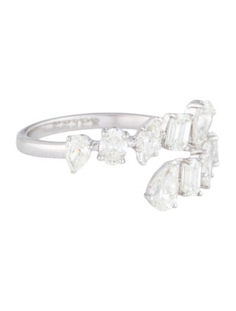 Ring 18K 1.67ctw Diamond Cocktail Ring