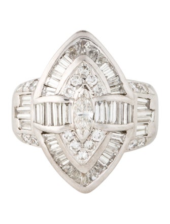 Ring 18K3.62ctw Diamond Cocktail Ring