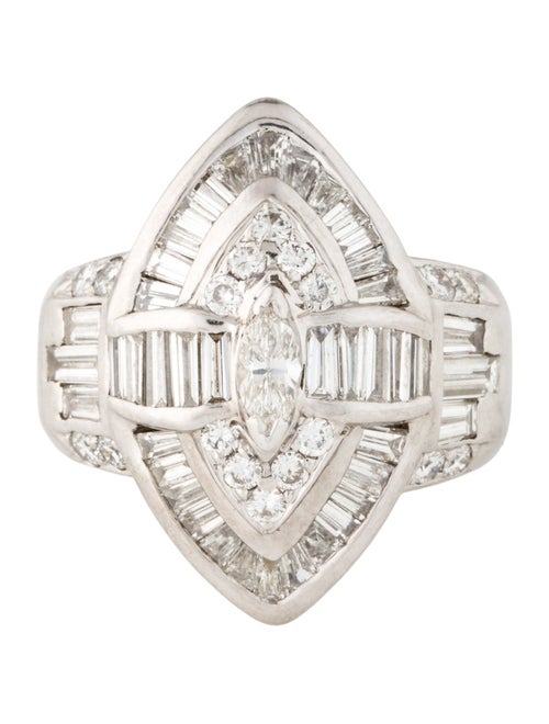 Ring 18K3.62ctw Diamond Cocktail Ring