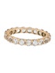 Ring 14K 2.52ctw Topaz Eternity Band