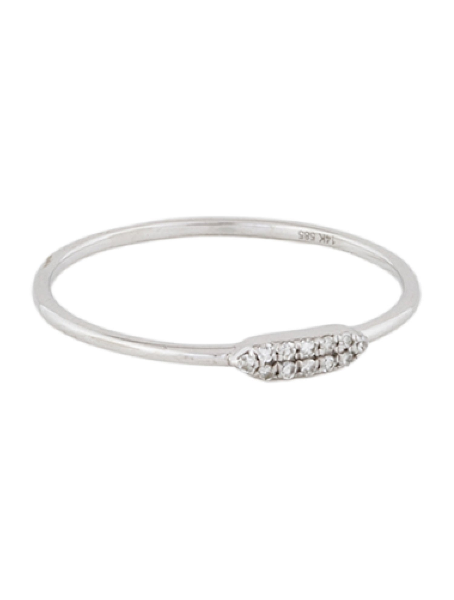 Ring 14K Diamond Stacking Band