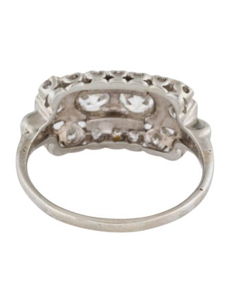 Ring 18K 1.30ctw Diamond Cocktail Ring