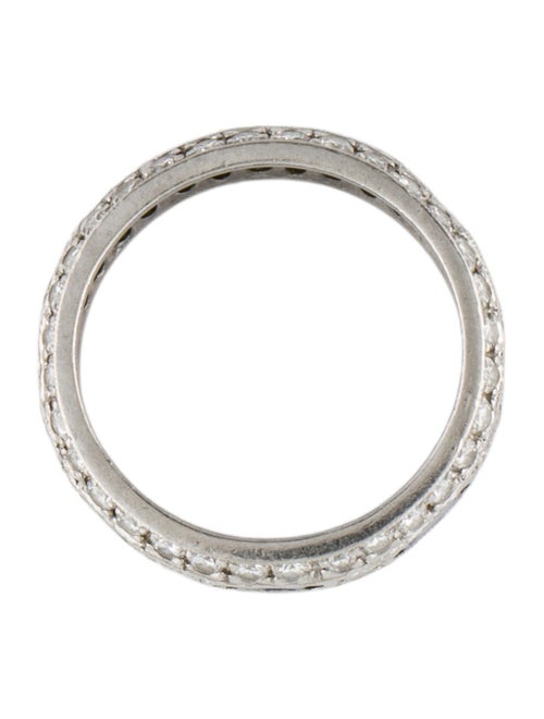 Ring Platinum 1.00ct Sapphire & Diamond Eternity Band