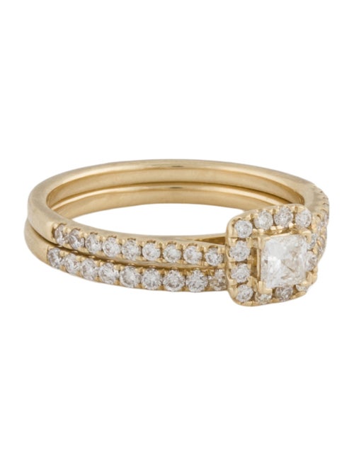 Ring 14K Lab-Grown Diamond Wedding Set