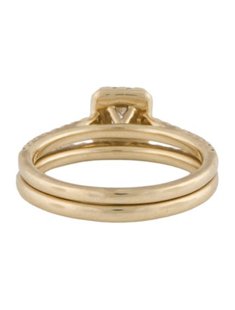 Ring 14K Lab-Grown Diamond Wedding Set