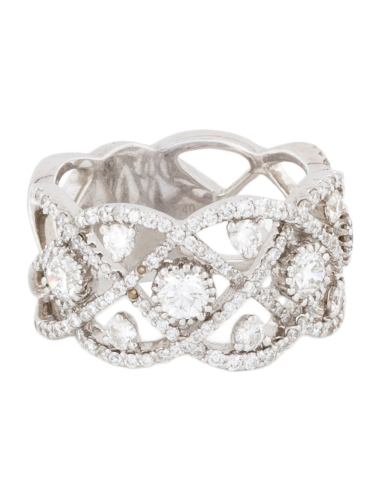 Ring 14K 1.23CT Diamond Band