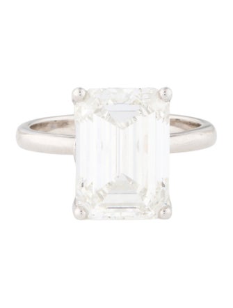 Ring 14K 7.00ct Lab-Grown Diamond Engagement Ring