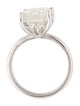 Ring 14K 7.00ct Lab-Grown Diamond Engagement Ring