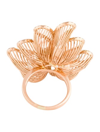 Ring 18K 1.51ctw Diamond Cocktail Ring