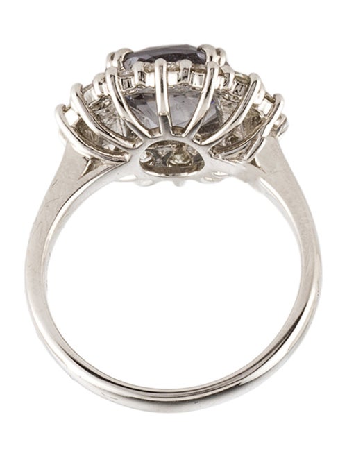 Ring Platinum 3.22ct Spinel & Diamond Cocktail Ring