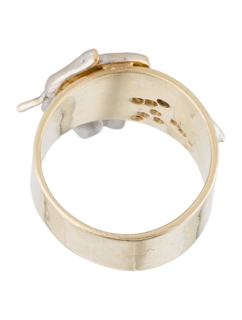 Ring Diamond Butterfly Cocktail Ring