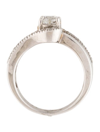 Ring 14K Diamond & Sapphire Cocktail Ring