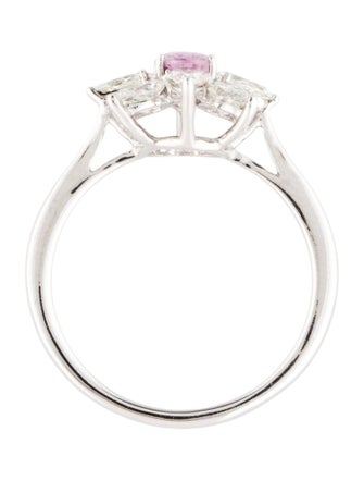 Ring 14K 1.04ctw Diamond & Sapphire Cocktail Ring