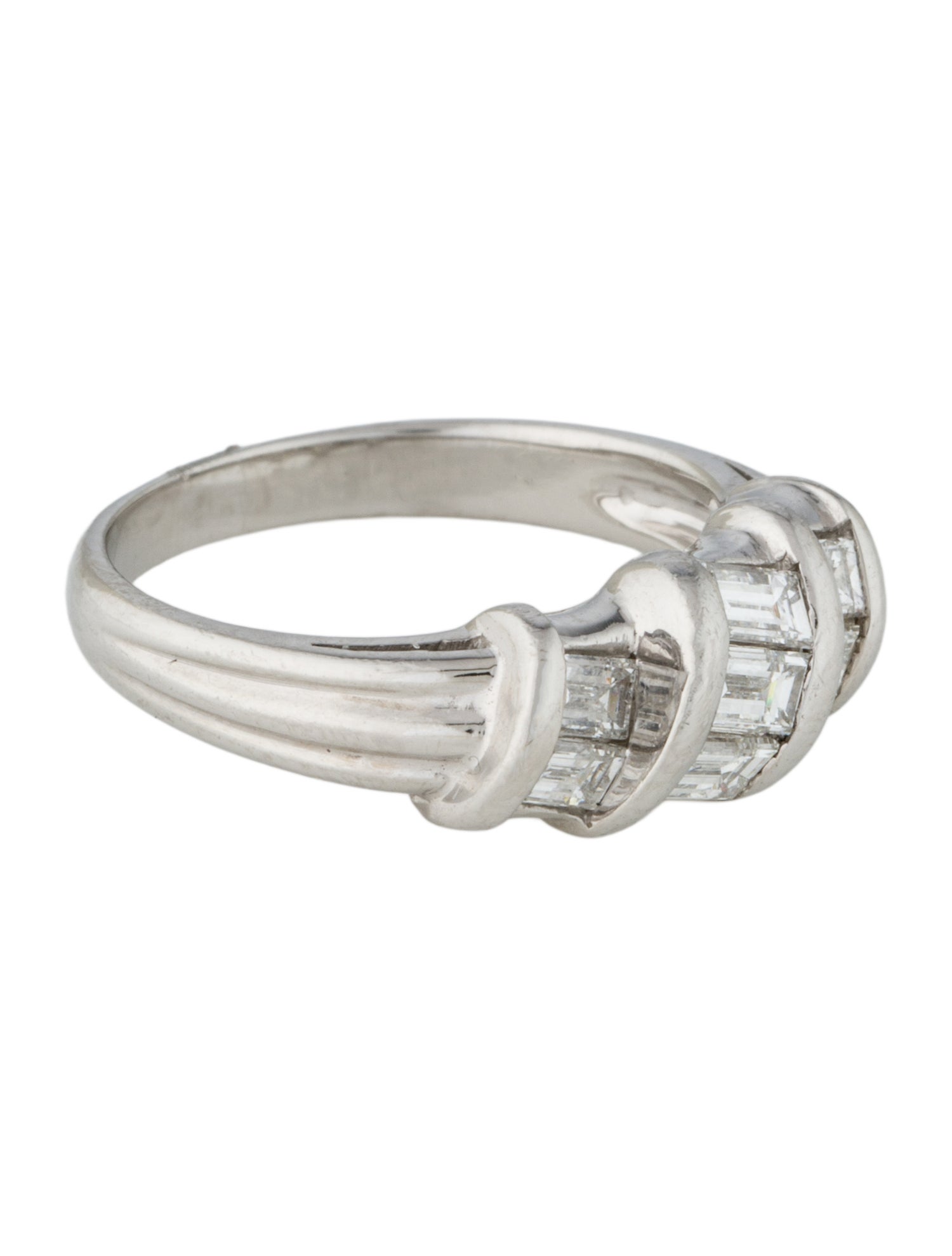 Ring Platinum Diamond Band