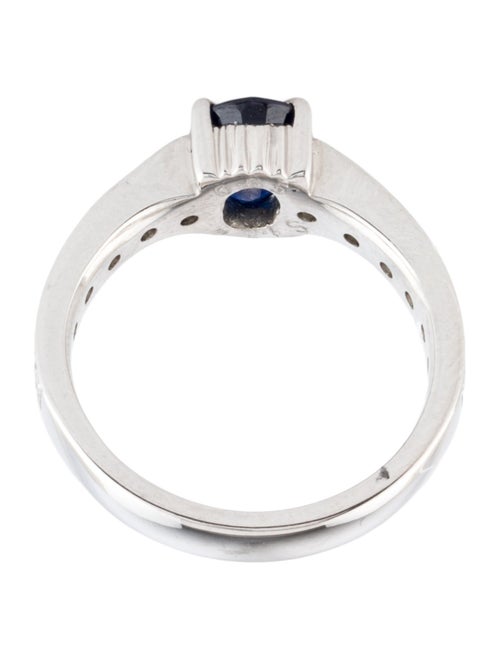 Ring Platinum 1.74ct Sapphire & Diamond Cocktail Ring