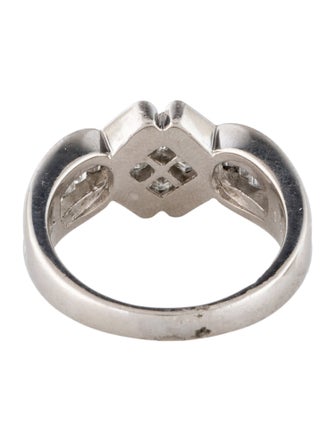 Ring Platinum 1.19ctw Diamond Cocktail Ring