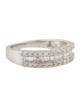 Ring 10K Diamond Wedding Band