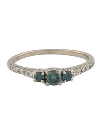 Ring 14K Diamond Three Stone Ring