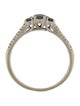 Ring 14K Diamond Three Stone Ring